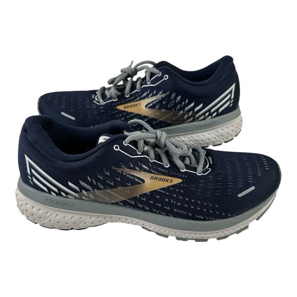 Men’s Brooks Ghost 13 Running Walking Shoes Sneakers Size US 11.5 Blue/Gray EUC - Picture 5 of 10